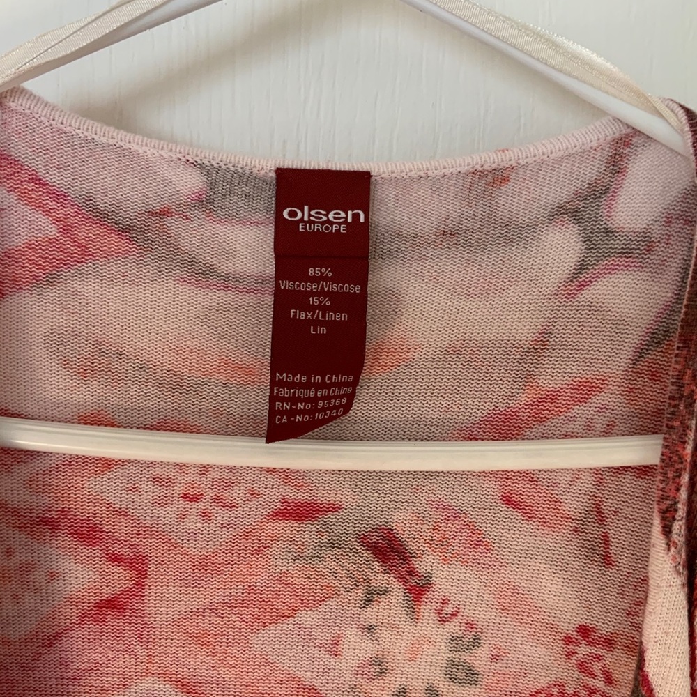 🍁Olsen - Ladies Colourful Sweater/wrap EUC🍁
